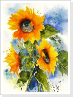 Sonnenblumen (70x50 cm)