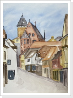 Pforzheimer Straße (60x50 cm) - 240€