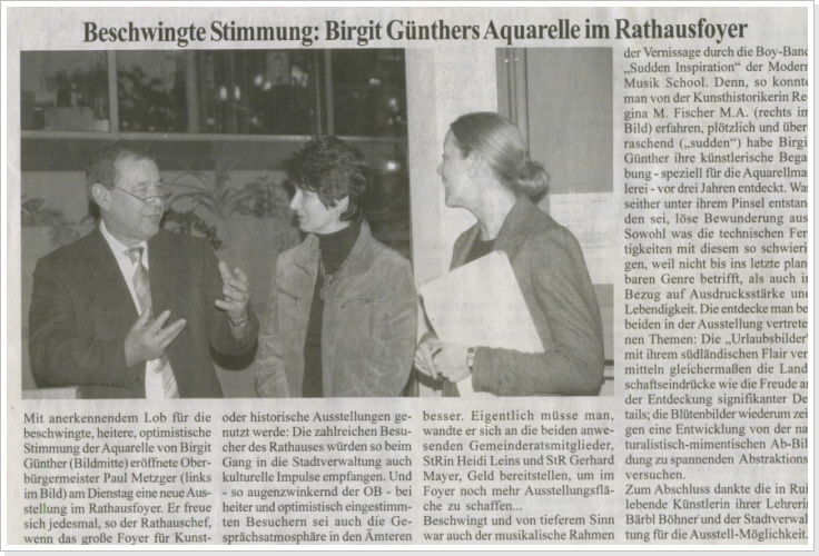 Rathaus Bretten - Brettener Woche - Feb 2009